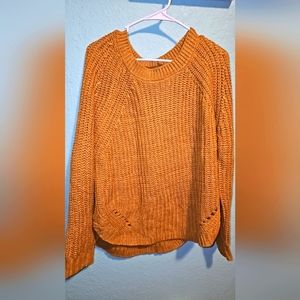 Brown crew sweater